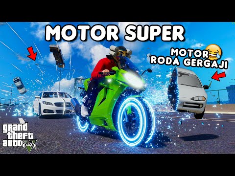 SUPER CHAINSAW WHEEL MOTORCYCLE - GTA 5 ROLEPLAY