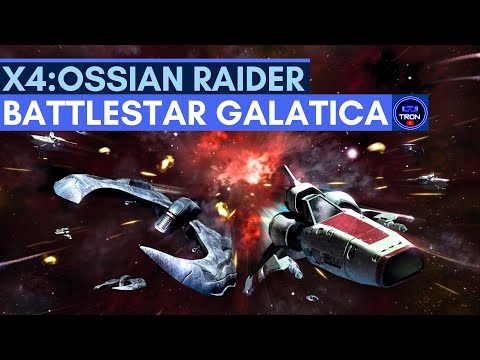 X4 Foundations: Rise of the OSSIAN RAIDER - Battlestar Galactica & Mass Effect  |  Modding Showcase