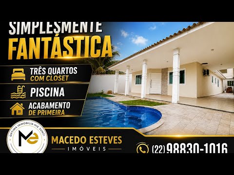 700.000 simplesmente fantástica !!!!! #macedoestevesimoveis #casagrande#piscina