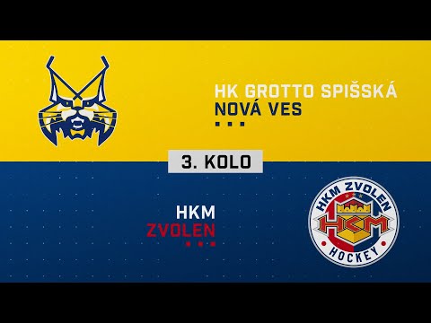 3.kolo semifinále HK GROTTO Spišská Nová Ves - HKM Zvolen HIGHLIGHTS
