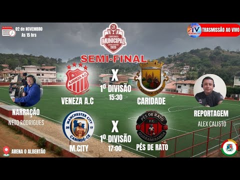 Mulungu: Campeonato municipal de futebol - Semi-Finais 1° Divisão