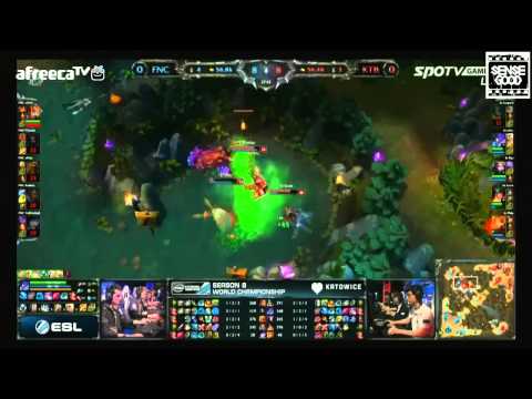 [LOL IEM Season 8 - World Championship GrandFinal] KT Bullets vs Fnatic - Game 1