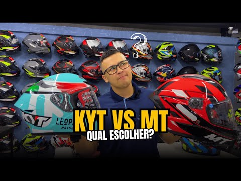 NÃO COMPRE SEM VER ISSO! Review Capacete KYT TT COURSE vs MT STINGER 2