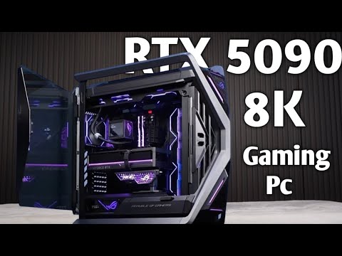 🚀 Ultimate 8K Gaming PC Build 2025 | RTX 5090 + AMD Ryzen 7 9800X 3D Powerful Machine
