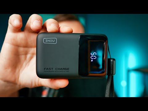 INIU P62 Powerbank - 20.000mAh mit 65W Schnellladefunktion für Laptop und Smartphone