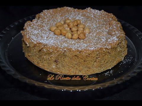 Torta di nocciole piemontese .Piemontese... Easy recipe