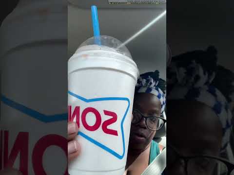 New Orange Cloudsicle Slush Float at Sonic! #shorts #dessert #sonic #yummy #icecream #sweet #drink