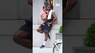 #ASAPRocky, senza #Rihanna, esce a #NewYork con il figlio #RZA