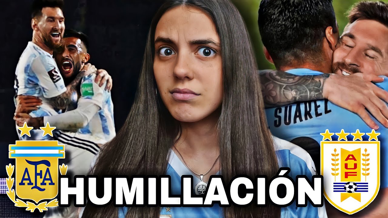 ARGENTINA vs URUGUAY *GOLEADA* | Reacción de HINCHA URUGUAYA | Eliminatorias Qatar 2022