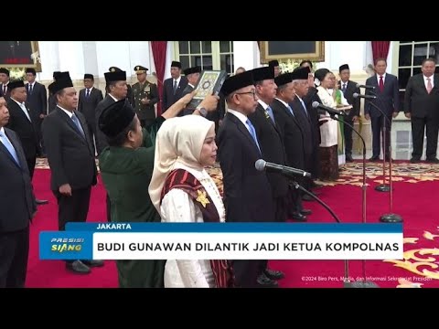 PRESIDEN LANTIK ANGGOTA KOMPOLNAS