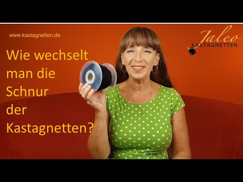 Wie wechselt man die Schnur der Kastagnetten?