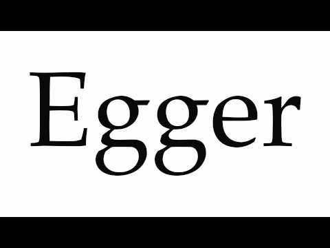 How to Pronounce Egger