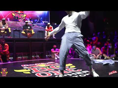 Gravedad Vs Omen - Top 16 - Red Bull BC One Boston Cypher 2021 - B-Boy Network