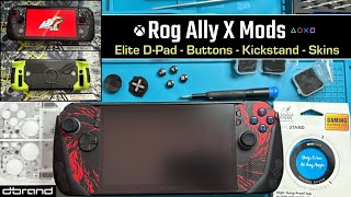 Making The Ultimate Rog Ally X: Xbox Elite D-Pad, NEW Buttons, Savage Raven Mag Stand