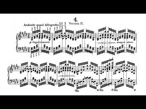 Franz Liszt - S.140 No.4b, Étude d'exécution transcendante d'après Paganini (Filipec)