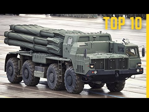 TOP 10 Most Advanced Multiple Launch Rocket Systems - TOP 10 Best MLRS in The World
