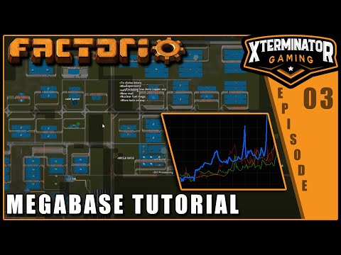 Factorio Megabase Tutorial & Theory EP3 - Transitioning To Megabase, Module Production & Rail Design