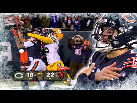 THE ICEMAN IS ICE COLD IN CHICAGO | Packers vs Bears OVERTIME FINISH (Week 16)