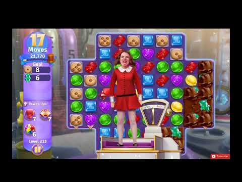 Wonka's World of Candy Level 213 NO BOOSTERS - A S GAMING