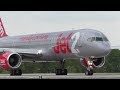 Jet2 Com Boeing 757 200 ROARING CLOSE UP Takeoff Leeds Bradford Airport LBA EGNM With ATC