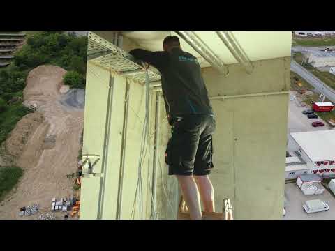 Baufortschriftt im Neubau des FTZ Glaubitz