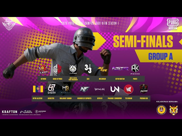 [BM] 2026 PMCJ UiTM S1 - Semi-Finals | Kumpulan A
