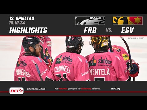 Game Highlights Spieltag 12: EHC Freiburg vs. ESV Kaufbeuren