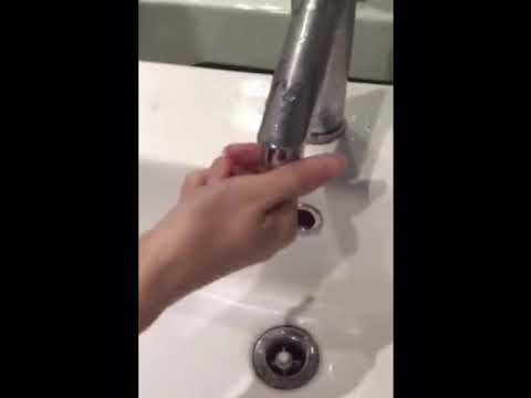 Brass One Touch Control Faucet Aerator