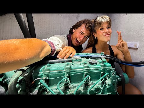 $80K for an Abandoned 58ft Catamaran - Are The Engines Trash or Treasure? 🛠️