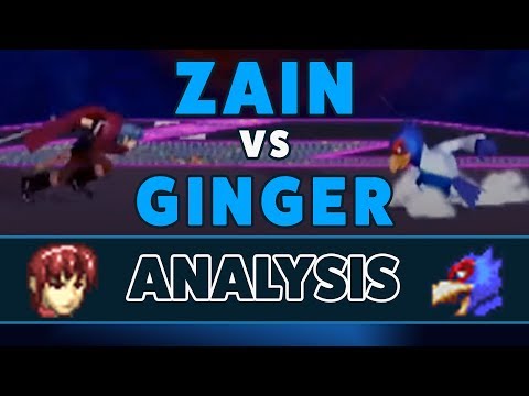 Zain (Marth) Vs. Ginger (Falco) - Analysis (High Level)