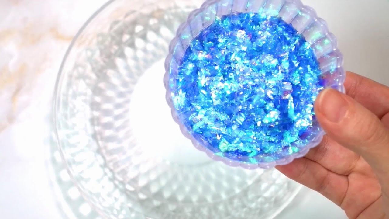 【ASMR】ラメ入れすぎスライム/DIY Slime 史莱姆 슬라임【SLIME】