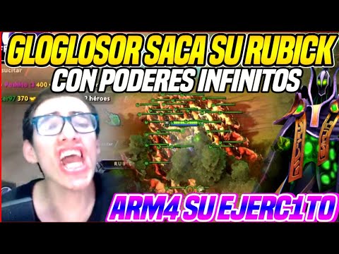 😂CH0R0S DE CH0R0S😂GLOGLOSOR JUEGA ARCADE CON SU RUBICK CON PODERES INFINITOS ARM4 SU EJERC1T0🤣DOTA2