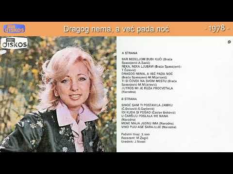 Mersa Miljkovic Meri - Dragog nema, a vec pada noc - (Audio 1978)