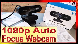 eMeet NOVA 1080p Webcam [ Unboxing & einrichten ] FullHD Webcam für Zoom Skype Teams GoTo Homeoffice