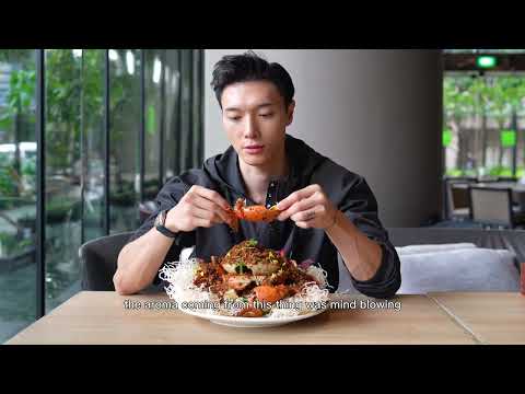 Uma sinfonia de sabores - caranguejo frito estilo HK Bi Feng Tang no restaurante Lime