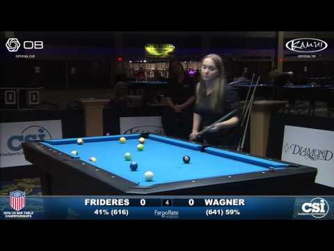 USBTC 8-Ball: Jessica Frideres vs Rebecca Wagner