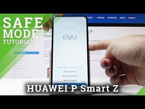 Safe Mode in HUAWEI P Smart Z – How to Open & Use Diagnostic Mode