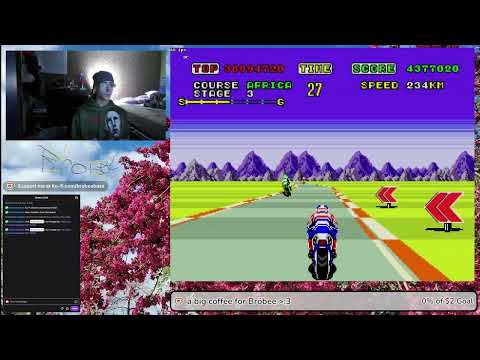 Super Hang-On (Genesis) Beginner in 3'19''30