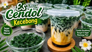 Download lagu FINALLY FOUND THE RIGHT CENDOL KEBONG RECIPE‼️THE SWEET AND CREAMY SAUCE CAN BE SOLD FOR IDR 5,00... mp3