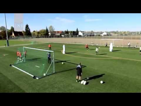 Afwerken op twee doelen