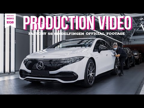 Thumbnail for Mercedes-Benz EQS Production at Factory 56 [Sindelfingen plant] by Mercedes produc