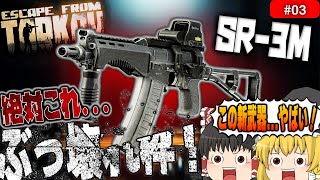 【EFT】間違いなく今期の『ぶっ壊れ』枠！新武器SR-3M！！【タルコフ】【ゆっくり実況】#eft #タルコフ #escapefromtarkov