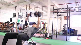 Chest DB Incline Bench 1