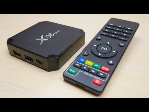ТВ бокс с сюрпризом X96 Mini - балалайка для киношек за копейки! Посылка из Китая!