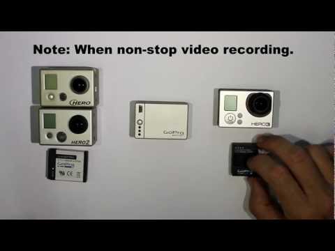 GoPro HERO - Using the Original battery Bacpac with the Hero1, Hero2 and HERO3