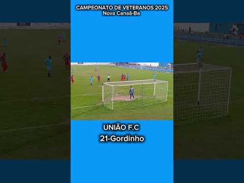 Campeonato de Veteranos 2025  UNIÃO F.C 1x0 ESQUADRÃO F.C 15-11-25 Nova Canaã Ba.