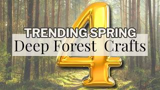 Spring Biophilia Crafts | Raw Wood, Moss & Woodland Magic
