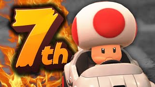 Getting 7th place is REALLY HARD in Mario Kart World