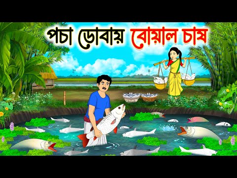 পচা ডোবায় বোয়াল চাষ