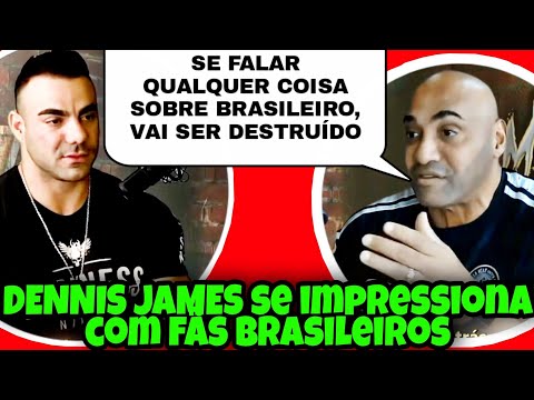 DENNIS JAMES SE IMPRESSIONA COM FÃS BR | BRANDÃO COMENTA SOBRE SUA PREPARAÇÃO